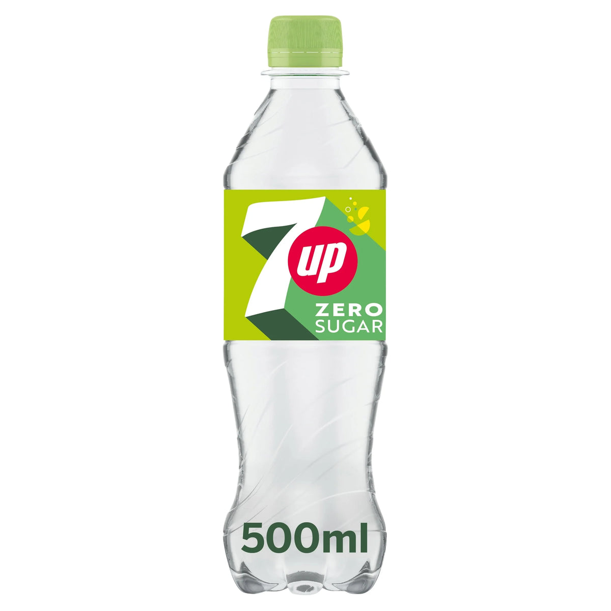 7up Zero Sugar Lemon & Lime Bottle 500ml by 7 UP