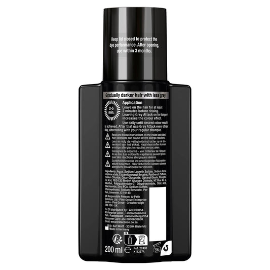 Grey Attack Shampoo 200ml by ALPECIN