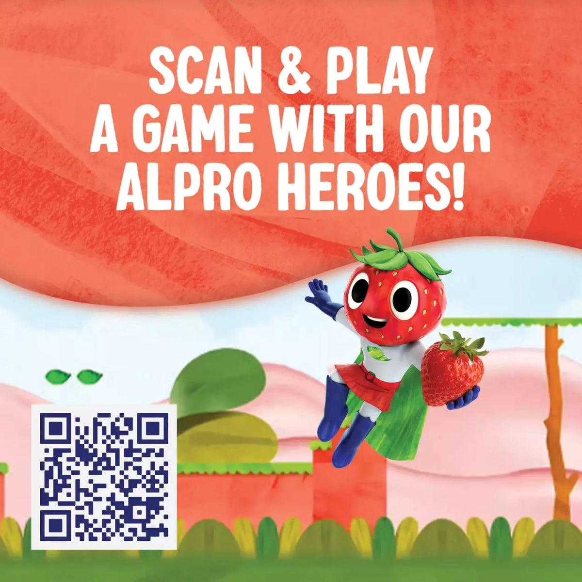 Kids Soya Strawberry Long Life Dairy by alpro