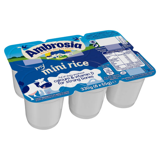 My Mini Rice 6 X 55g by Ambrosia