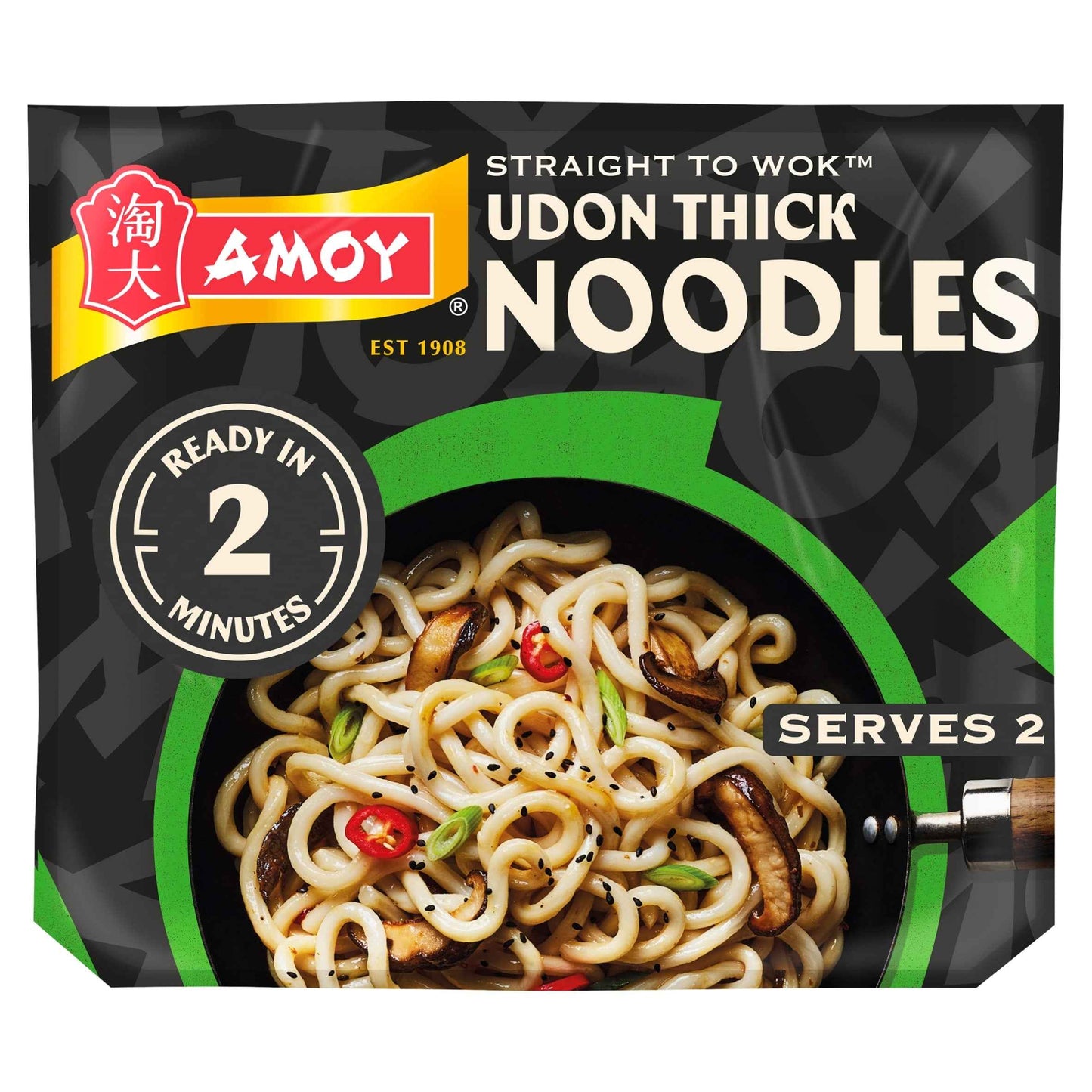 Udon Thick Noodles 2x150g by AMOY