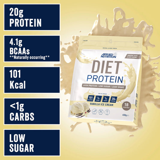 Diet Protein Powder Vanilla by Applied Nutrition