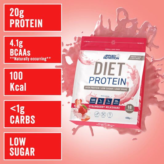 Diet Protein - Strawberry by Applied Nutrition