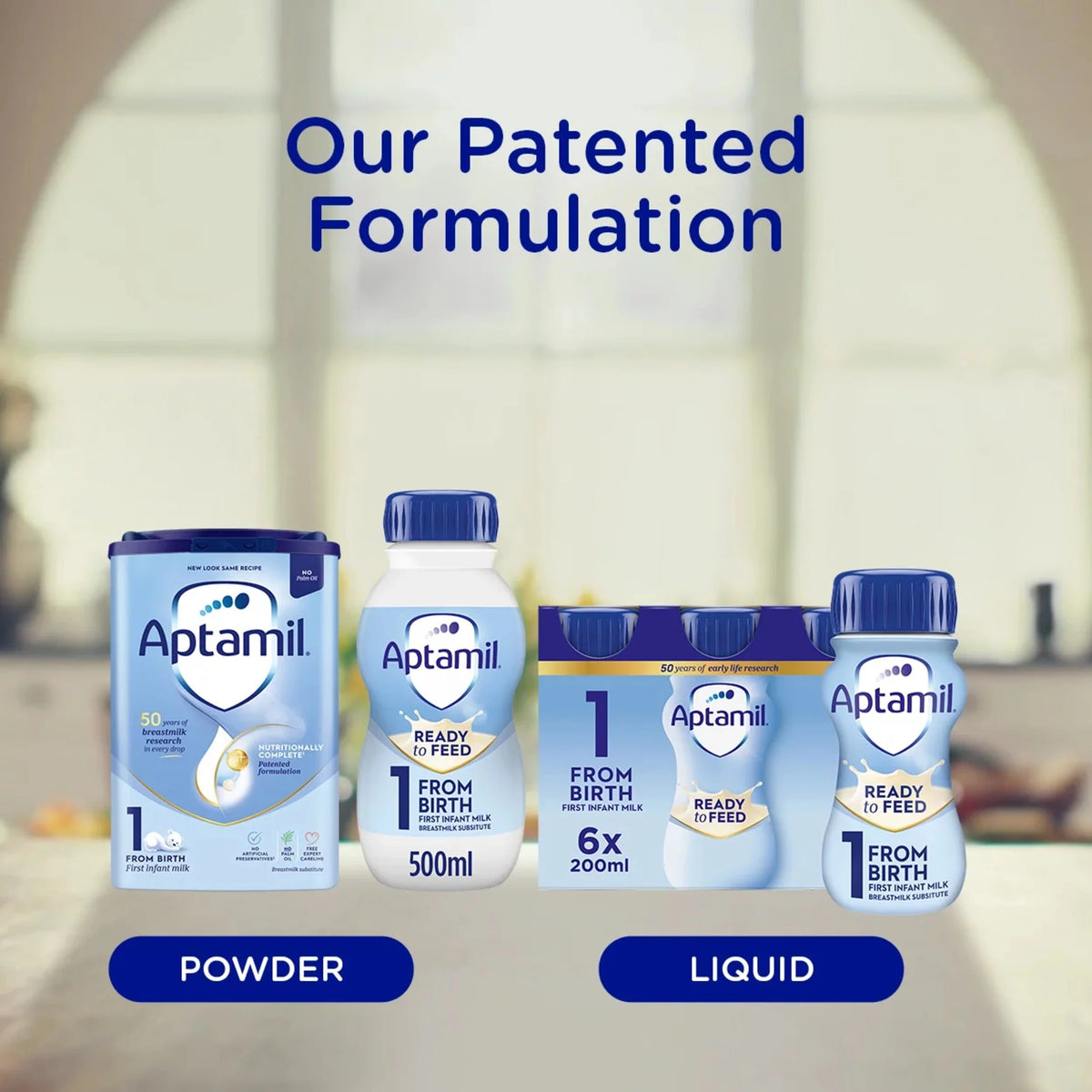 1 First Infant Baby Milk Formula by Aptamil