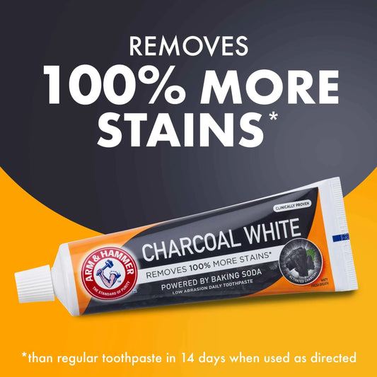 Charcoal White 75ml by ARM & HAMMER