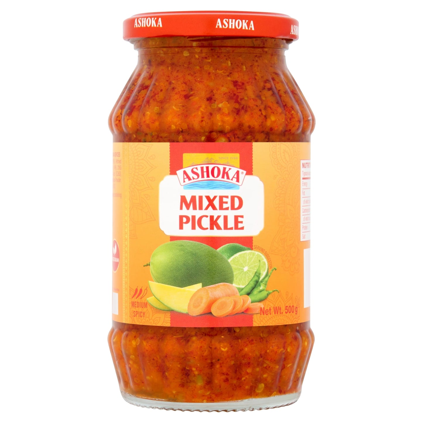 Mixed Pickle 500g by ASHOKA