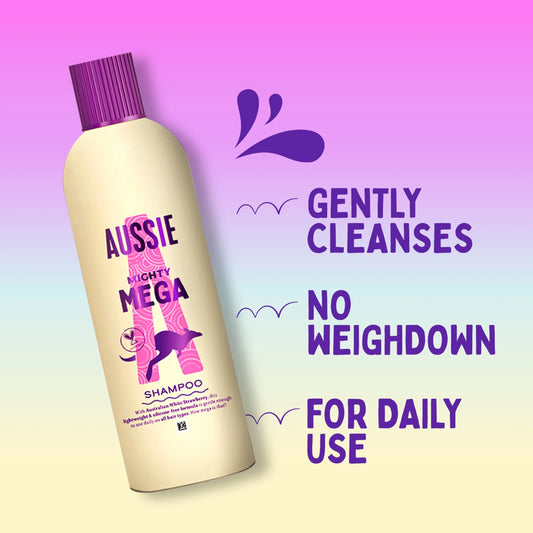 Mighty Mega Shampoo 400ml by AUSSIE