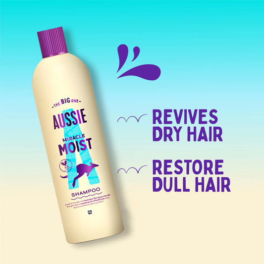 Miracle Moist Shampoo 400ml by AUSSIE
