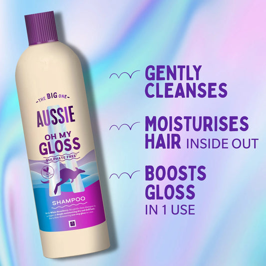 Oh My Gloss Sulphate Free Shampoo 400ml by AUSSIE