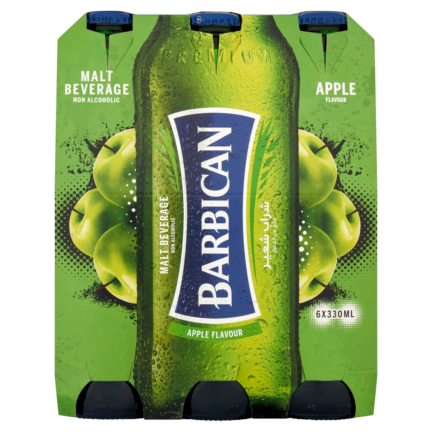 Malt Beverage Non Alc Apple 6 X 330ml by BARBICAN