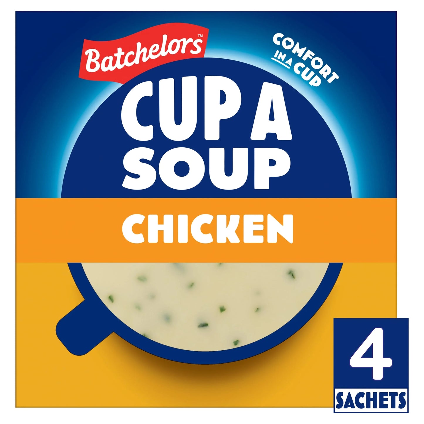 Cup A Soup Chicken 4 Pack 81g by BATCHELORS
