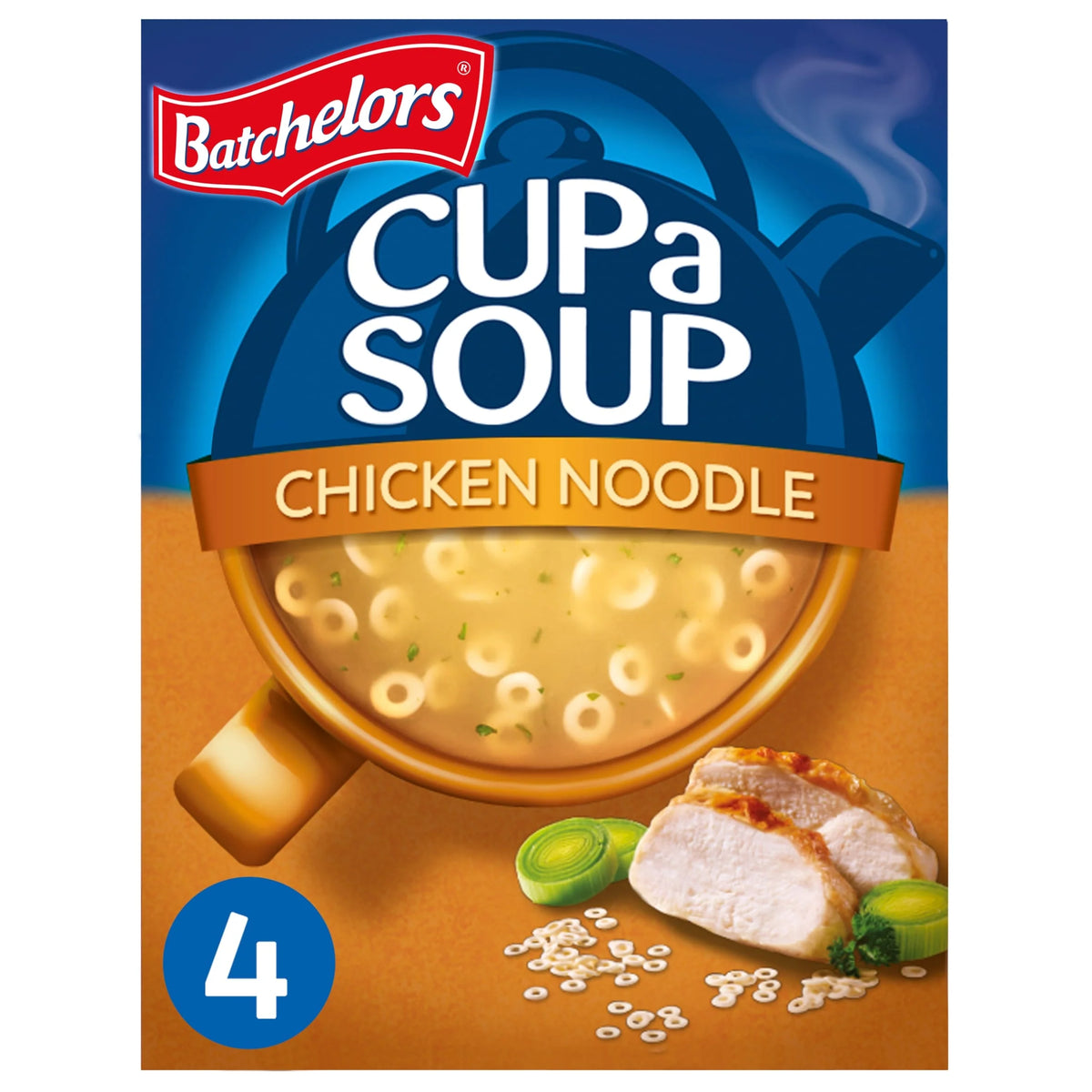 Cup A Soup Chicken Noodle 4 Pack by BATCHELORS