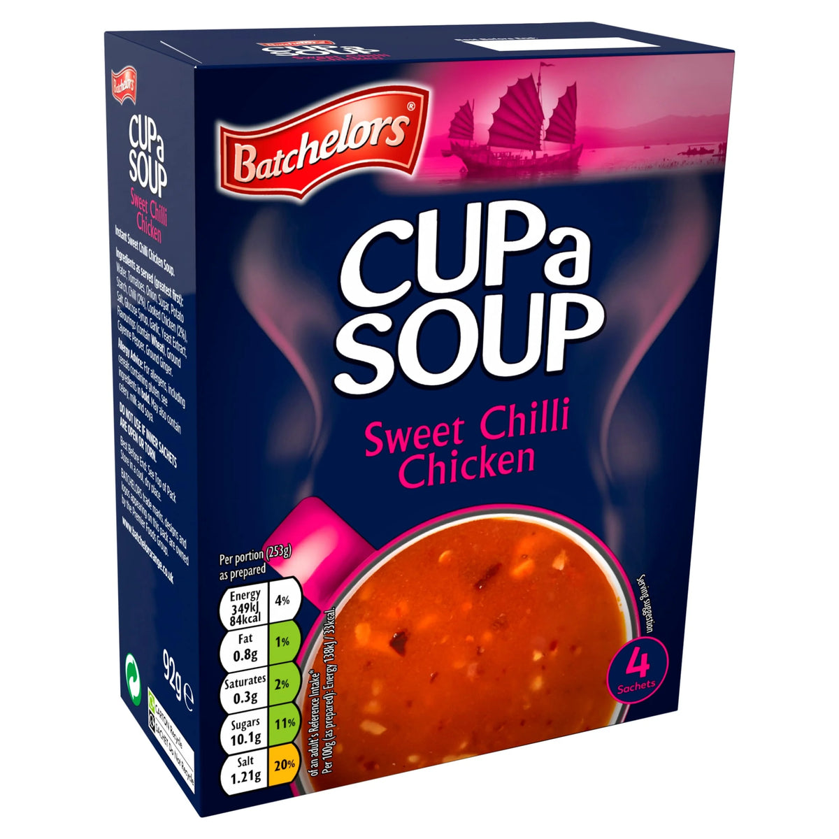Cup A Soup Sweet Chilli Chicken 4 by BATCHELORS