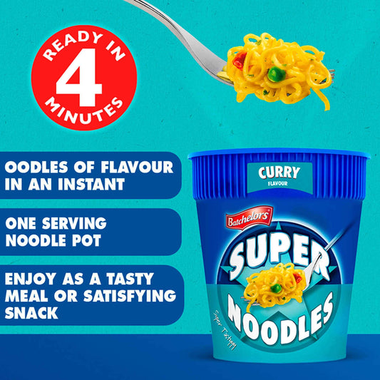 Super Noodle Pot Curry 75g by BATCHELORS