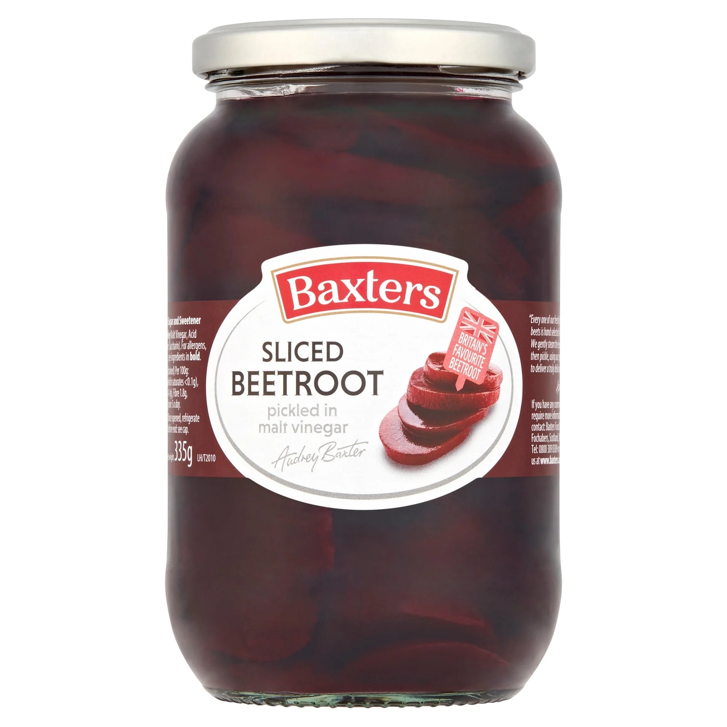 Sliced Beets In Vinegar 567g by Baxters