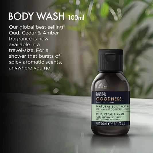 Goodness Oud, Cedar & Amber by BAYLIS & HARDING