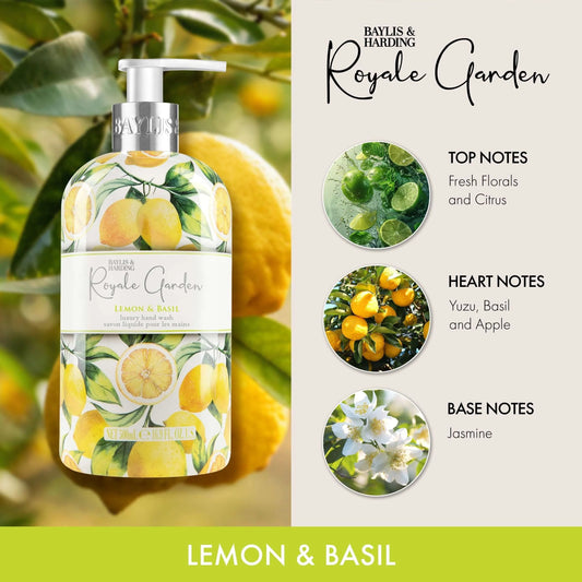 Royale Garden Lemon & Basil by BAYLIS & HARDING