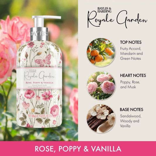 Royale Garden Rose Poppy & by BAYLIS & HARDING