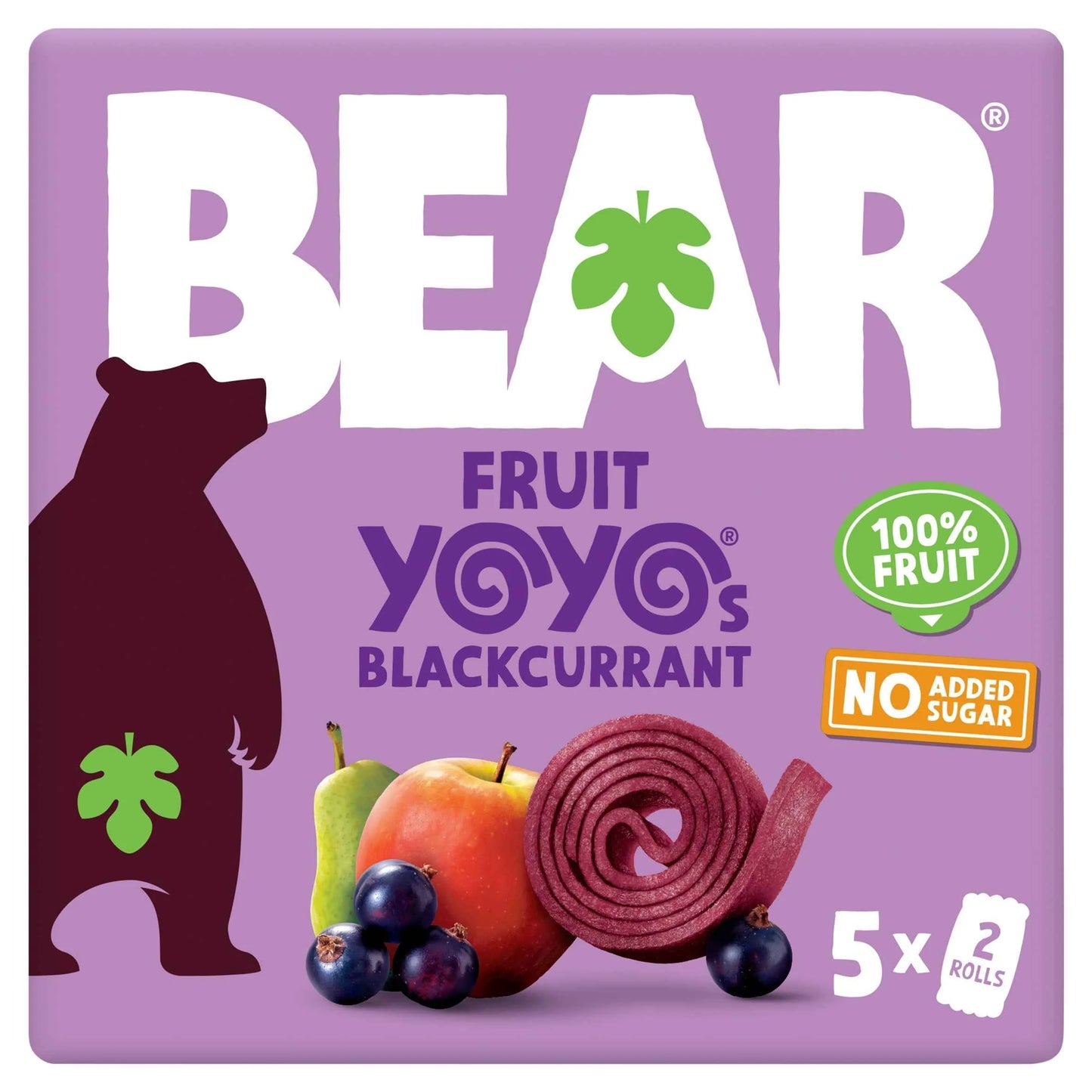 Blackcurrant Yoyo Multipack 5x20g by BEAR