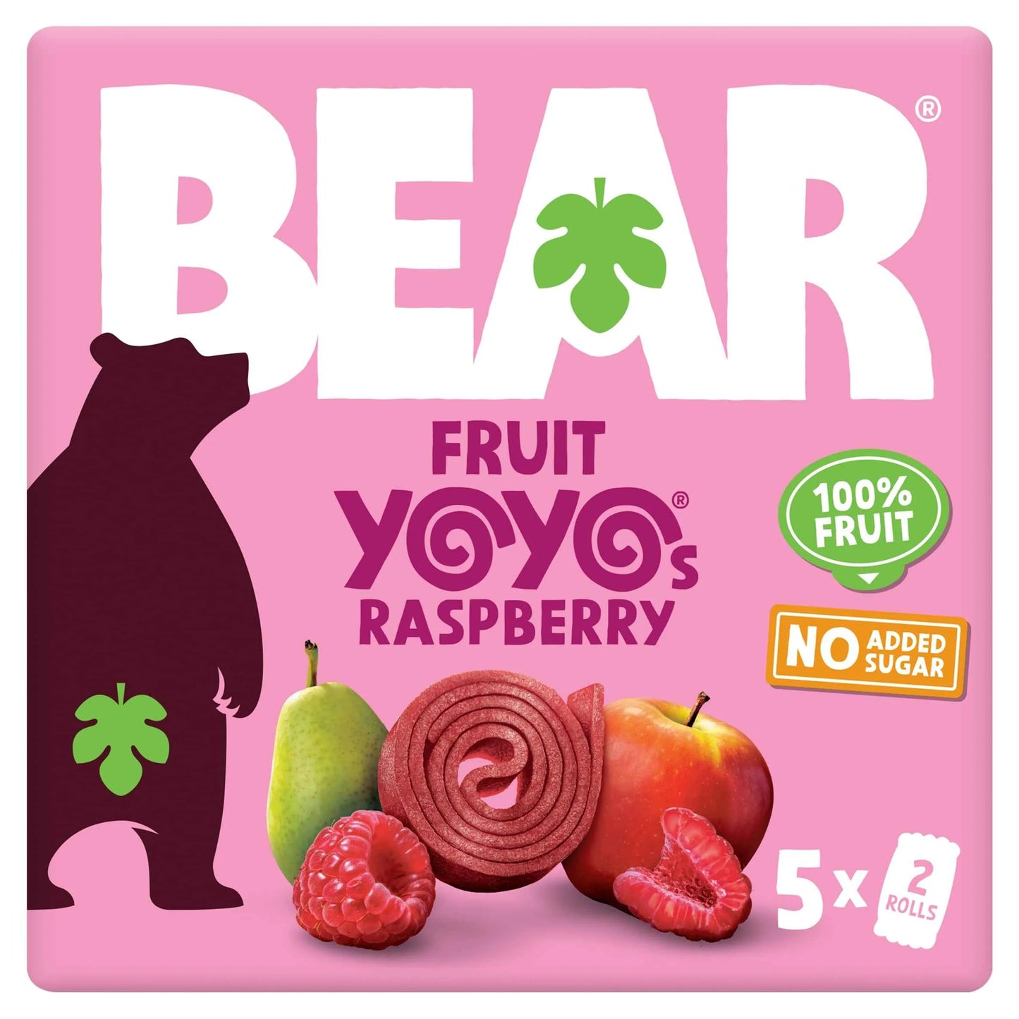 Raspberry Yoyos Multipack 5 X 20g by BEAR
