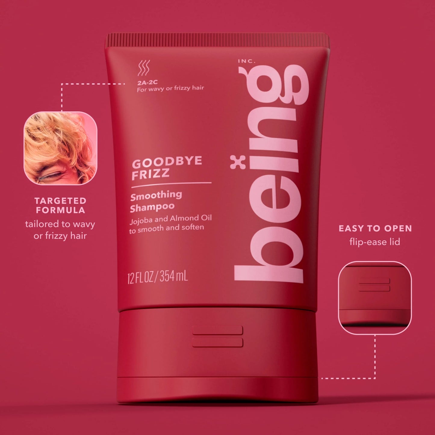 Shampoo Bye Bye Frizz 354ml by being