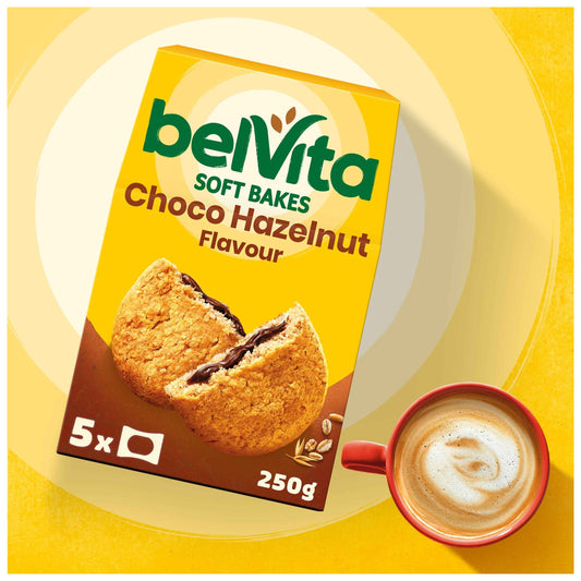 Breakfast Soft Bakes Chocolate Filled by belVita