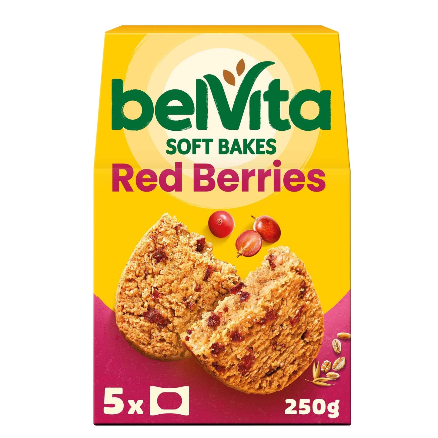 Breakfast Soft Bakes Red Berries by belVita