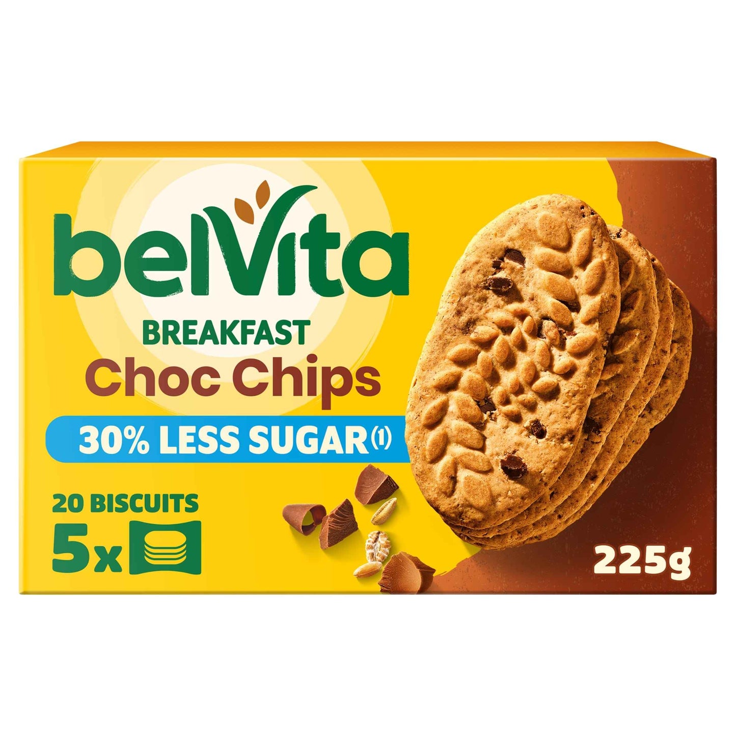 Cocoa Chocolate Chip Cereal Biscuit by belVita