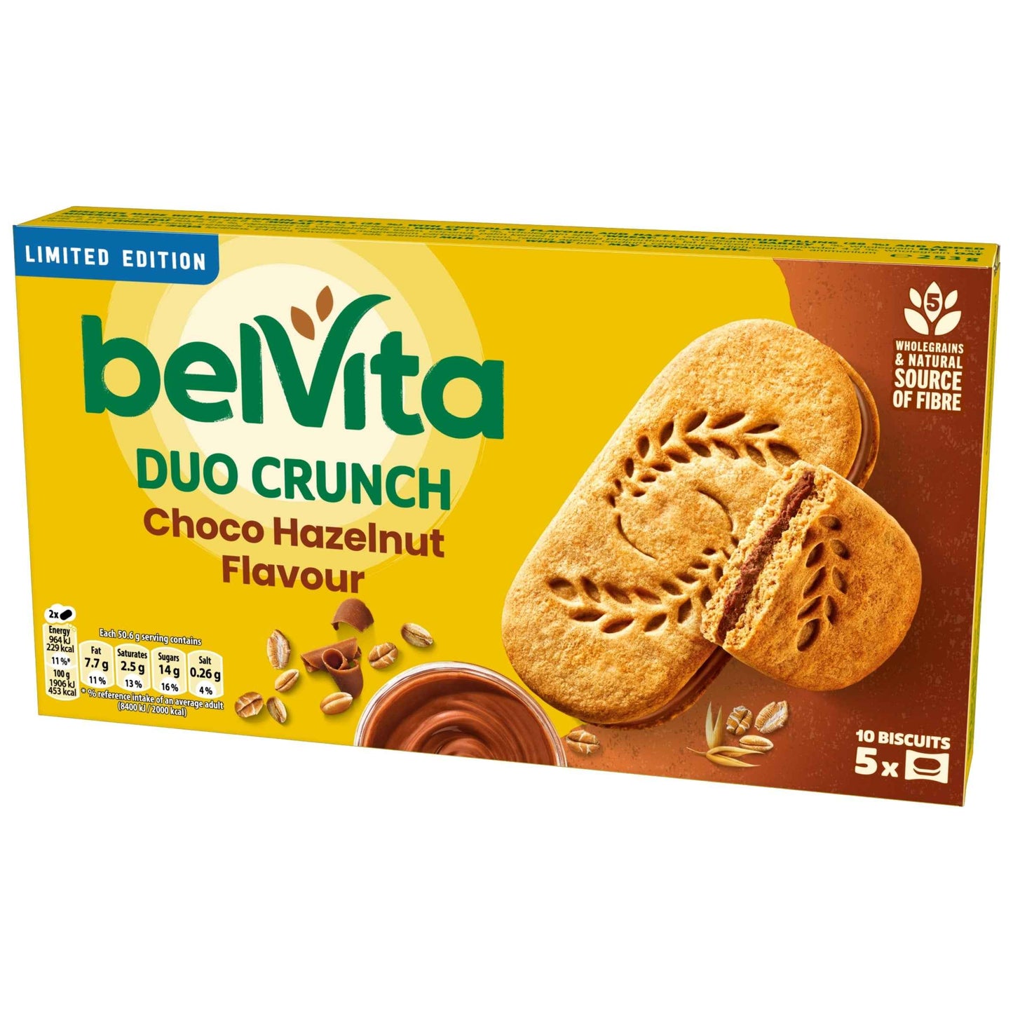 Duo Crunch Choco Hazelnut 253g by belVita