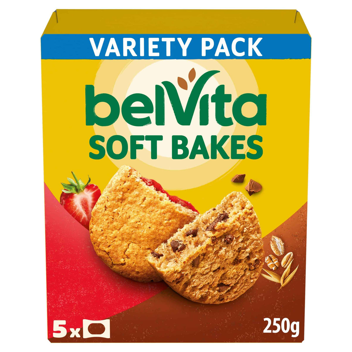 Soft Bakes Variety Strawberry Filled by belVita