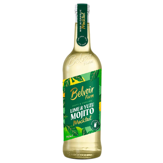 Non-alcoholic Lime & Yuzu Mojito 750ml by BELVOIR FARM