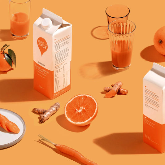100% Pure Juice Carrot, Orange & by BENEFIT