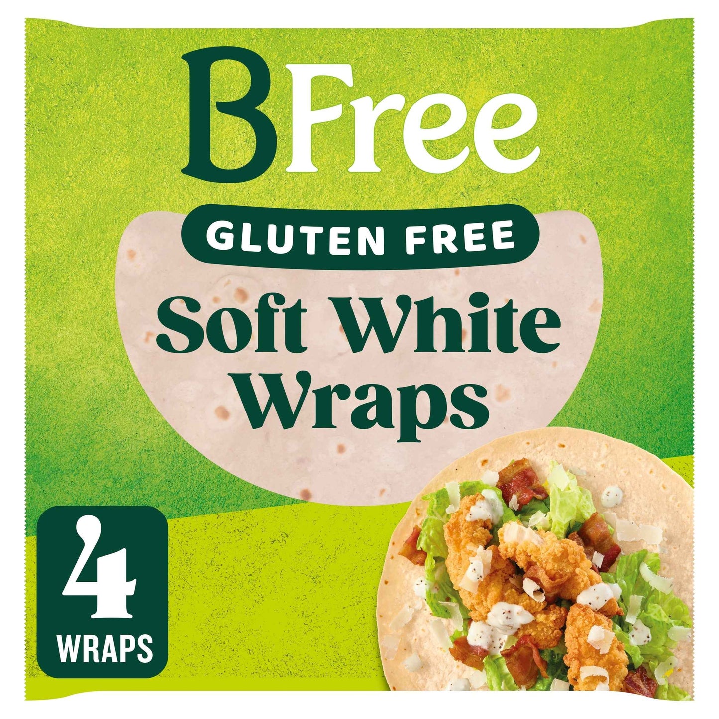 Gluten Free Soft White Wraps 4 X 42g by BFree