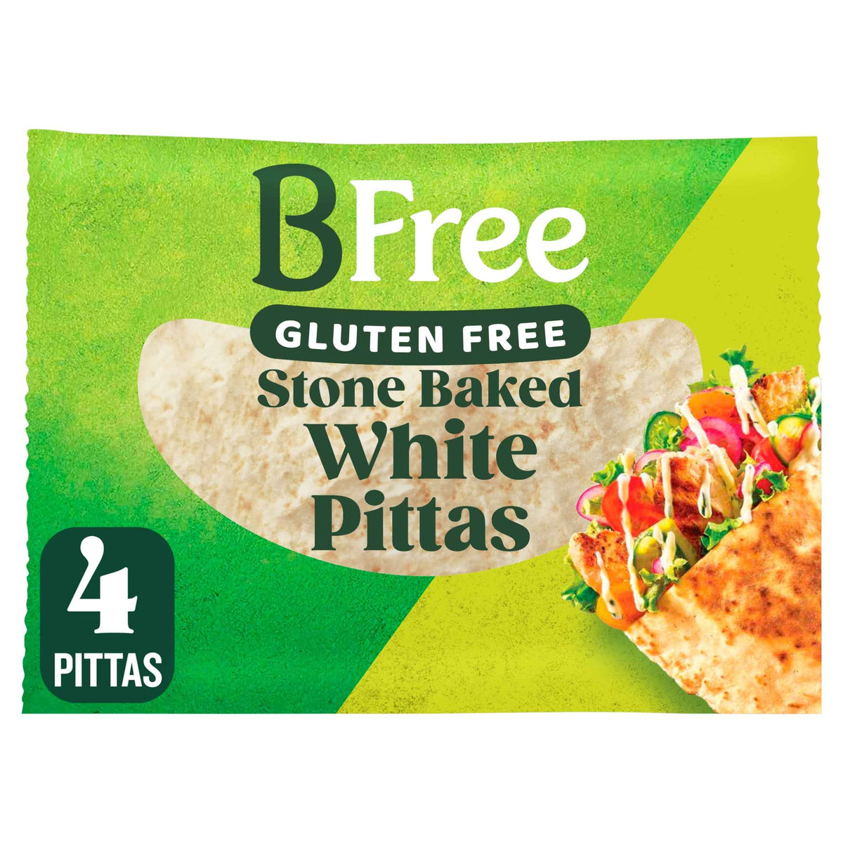 Gluten Free Stone Baked Pitta Bread 220g by BFree