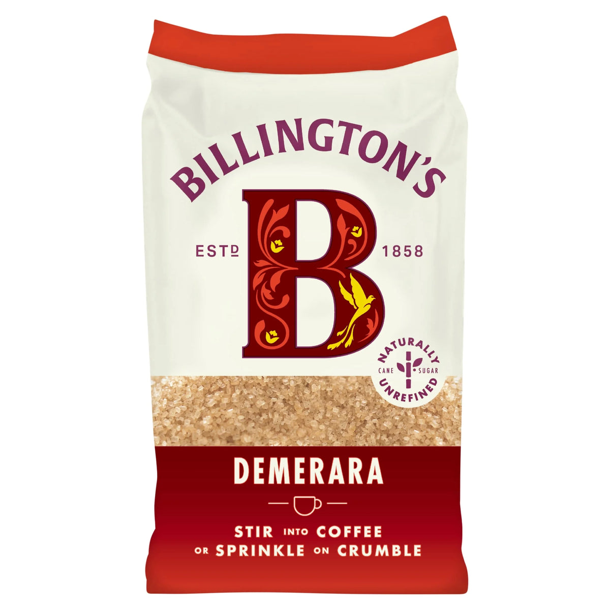 Demerara Sugar 1kg by BILLINGTONS
