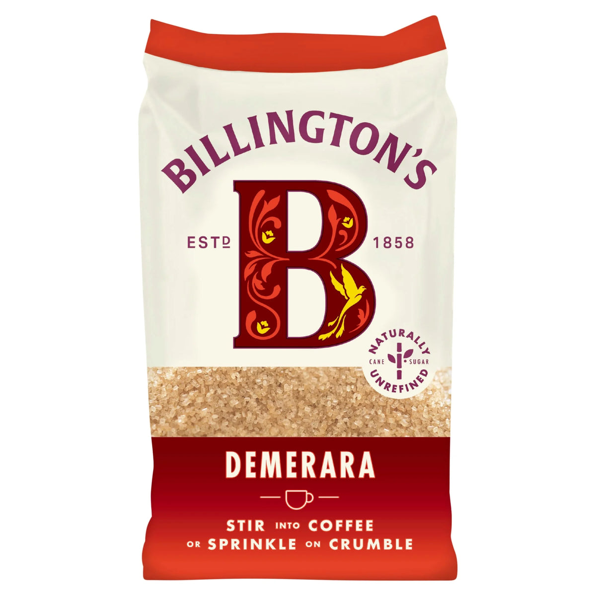 Demerara Sugar 500g by BILLINGTONS
