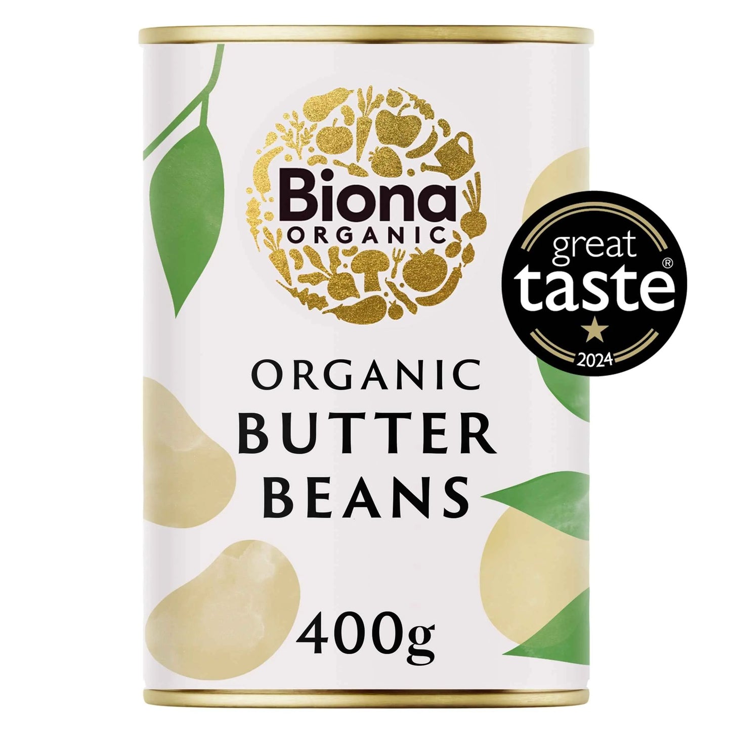 Organic Butter Beans 400g by BIONA