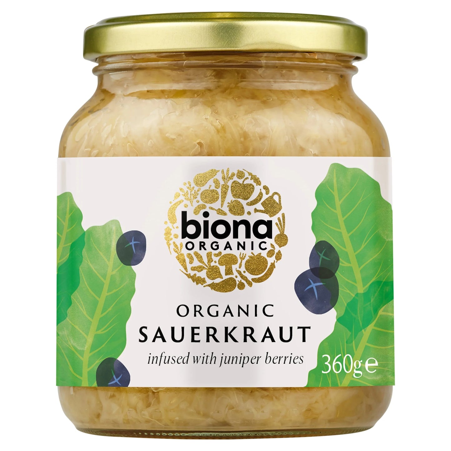 Organic Sauerkraut 360g by BIONA