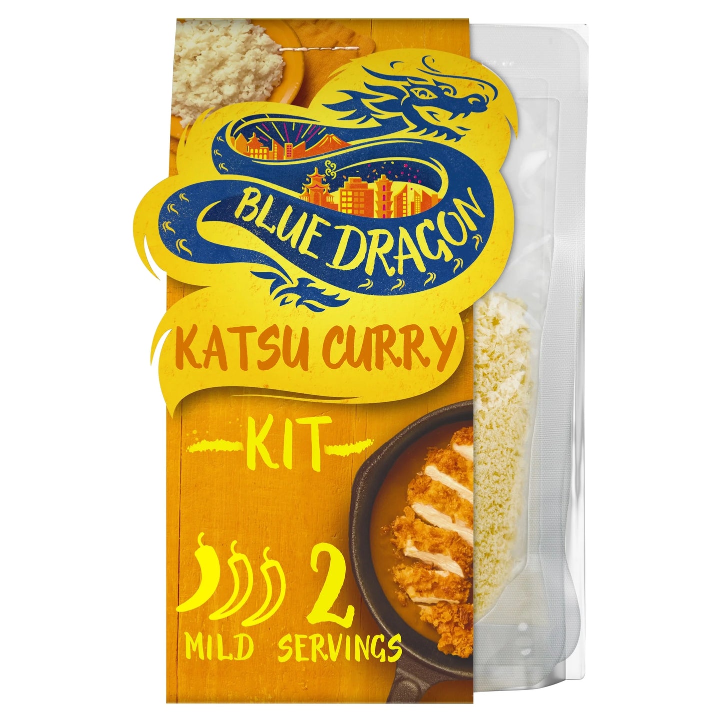 3 Step Katsu Curry330g by BLUE DRAGON