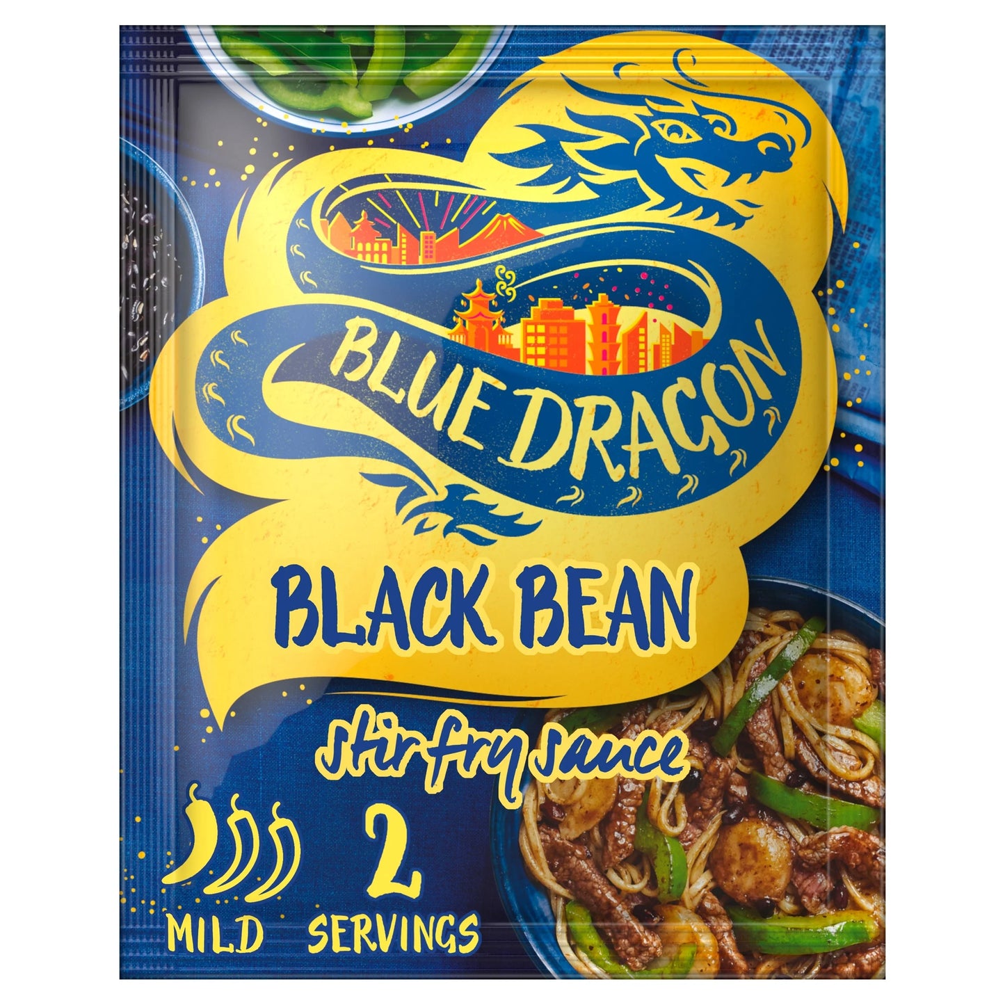 Black Bean Stir Fry Sauce 120g by BLUE DRAGON
