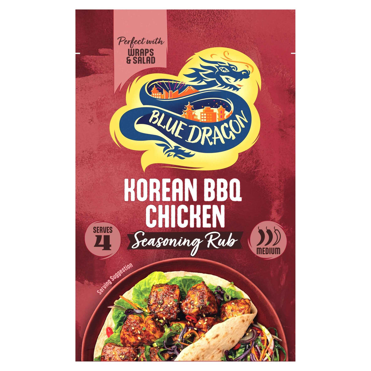 Korean Bbq Chicken Seasoning Rub by BLUE DRAGON