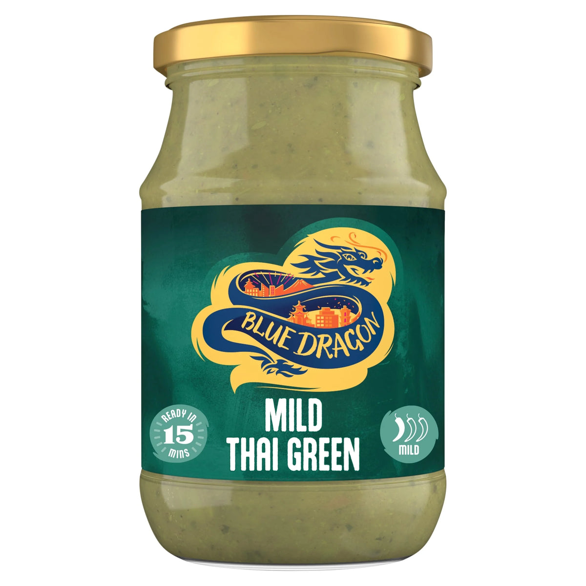 Mild Thai Green Curry Sauce 365g by BLUE DRAGON