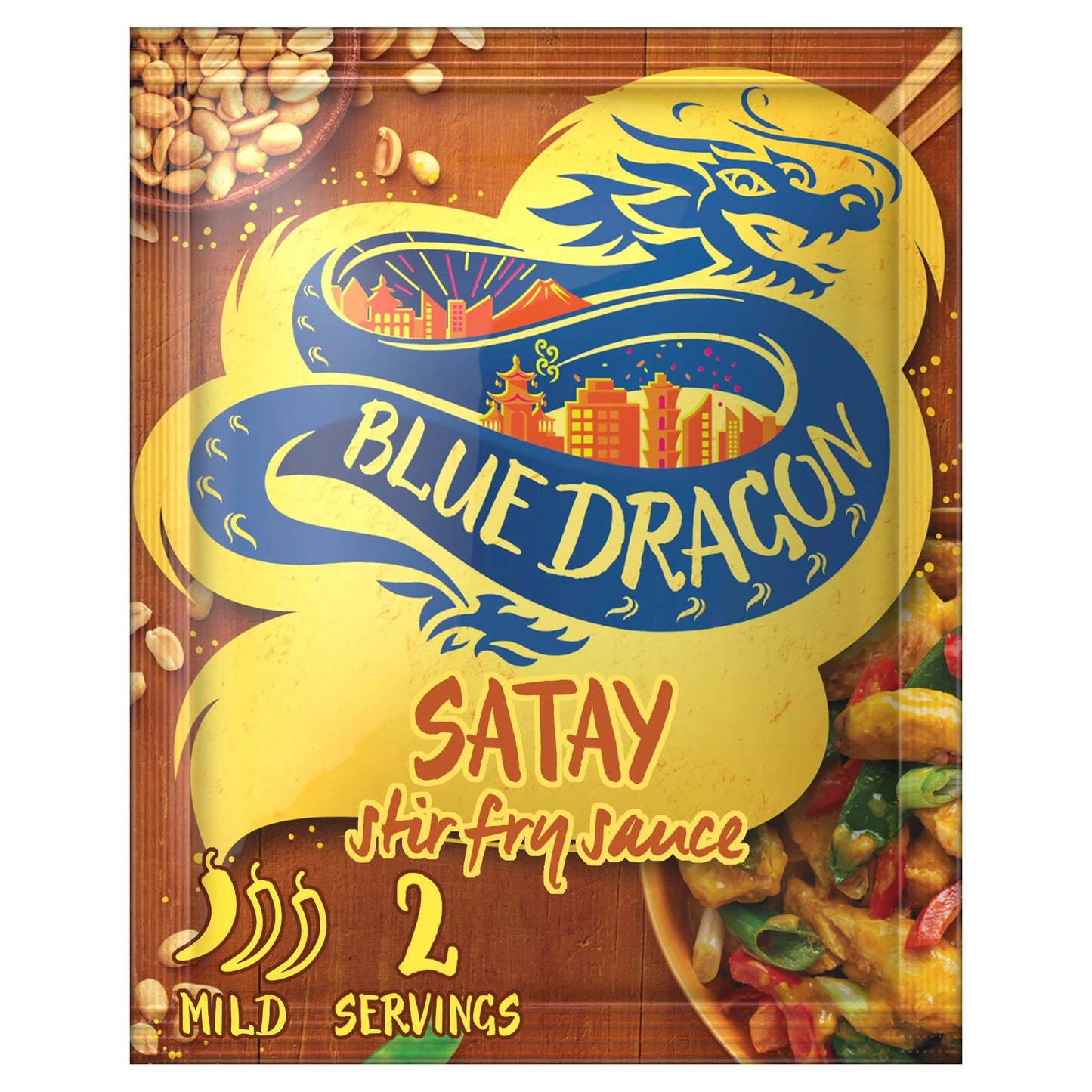 Satay Stir Fry Sauce 120g by BLUE DRAGON