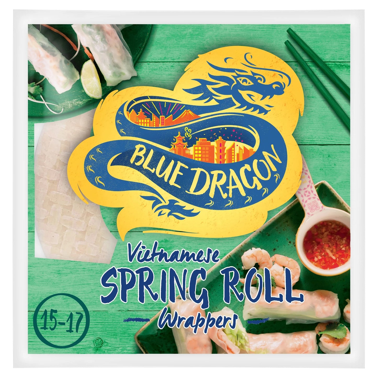 Spring Roll Wrappers 134g by BLUE DRAGON