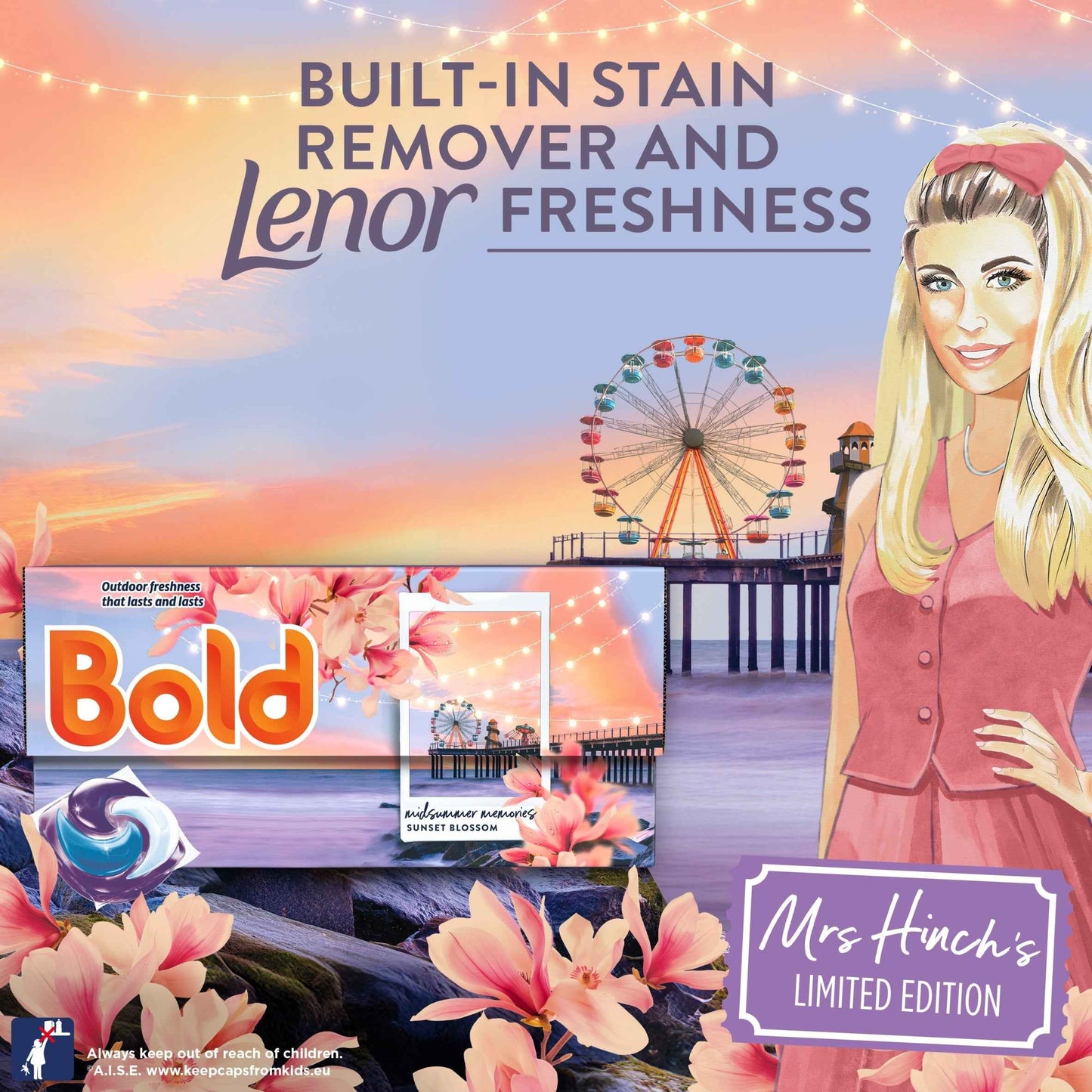 Stain Remover And Lenor Softener by Bold