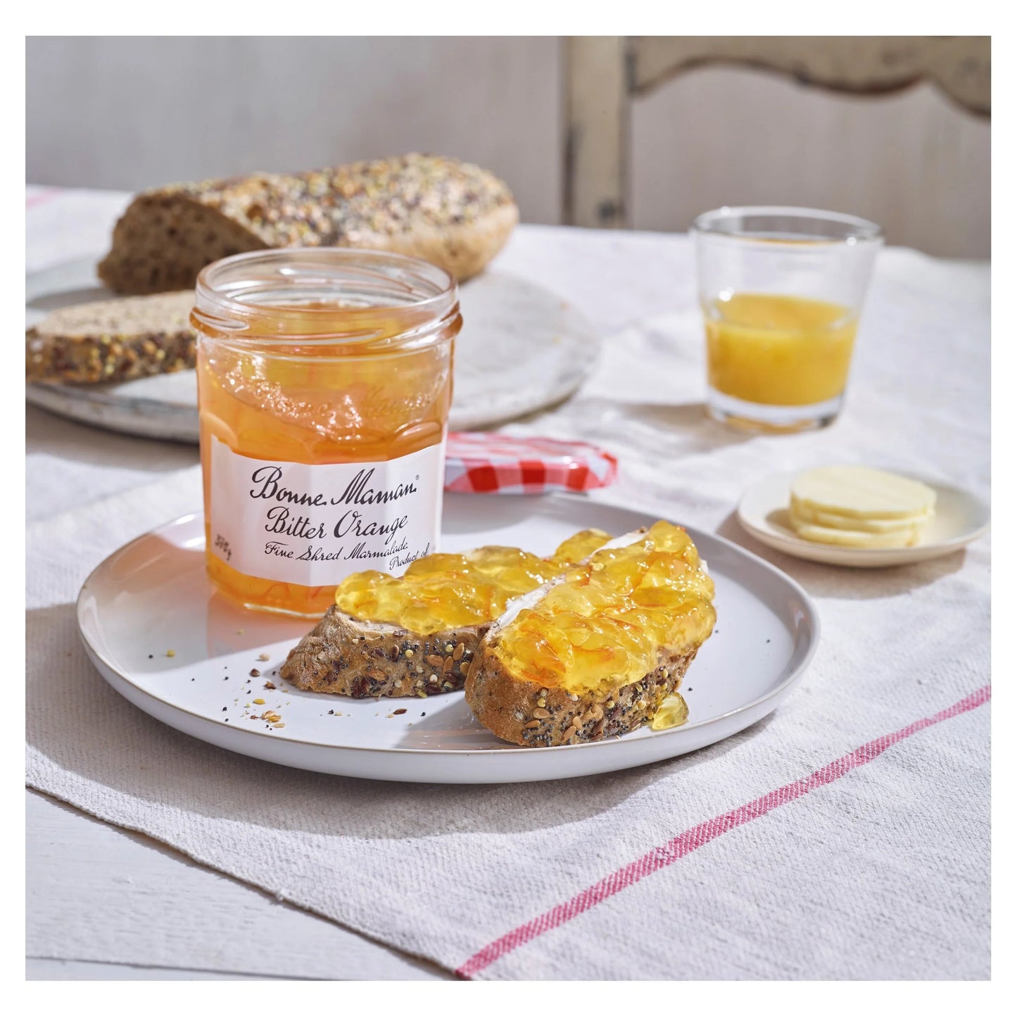 Orange Fine Shred Marmalade 370g by Bonne Maman