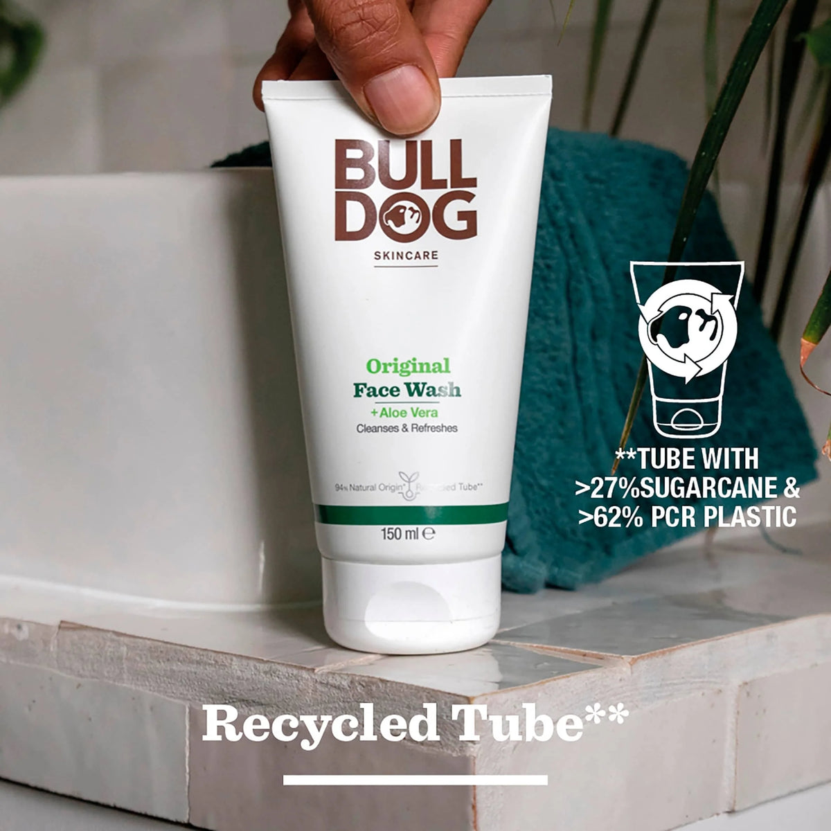 Skincare Original Men's Face Wash 150ml by BULLDOG