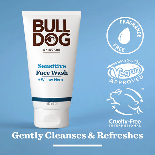 Skincare Sensitive Men's Face Wash by BULLDOG