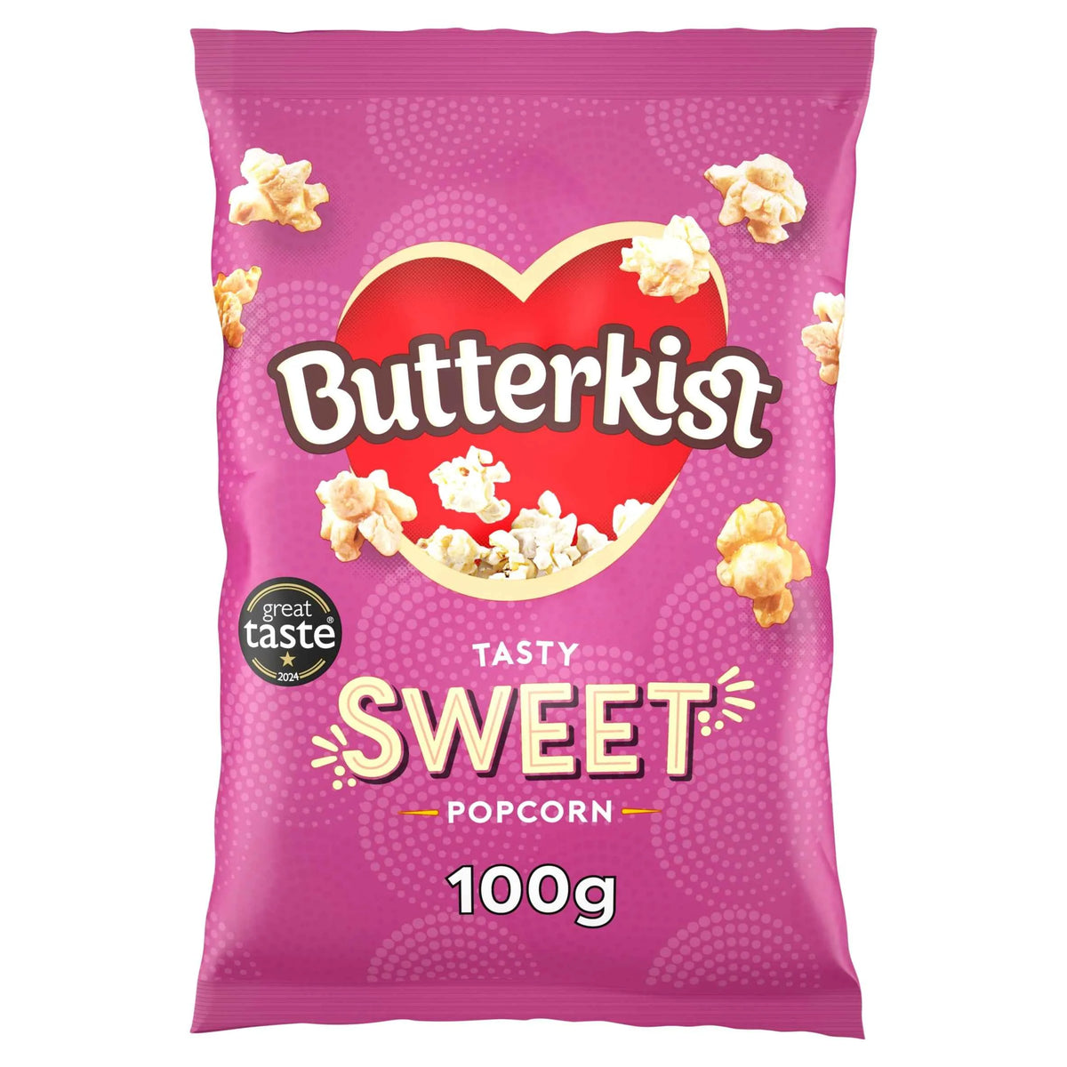 Cinema Sweet Popcorn 100g by BUTTERKIST