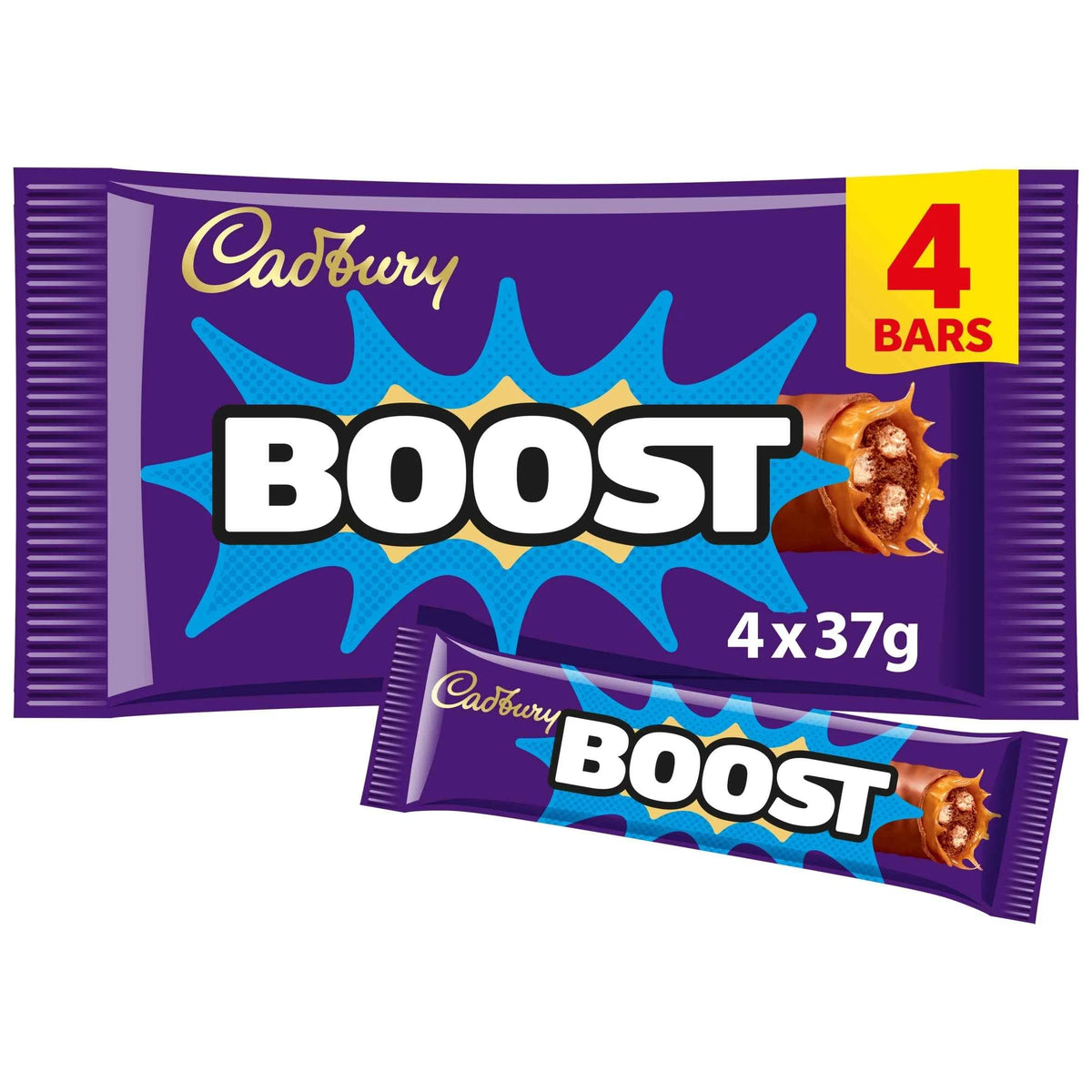 Boost Chocolate Bar 4 Pack Multipack by Cadbury